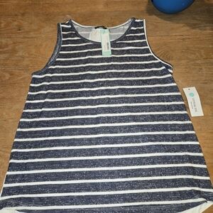 Striped Sleeveless Top